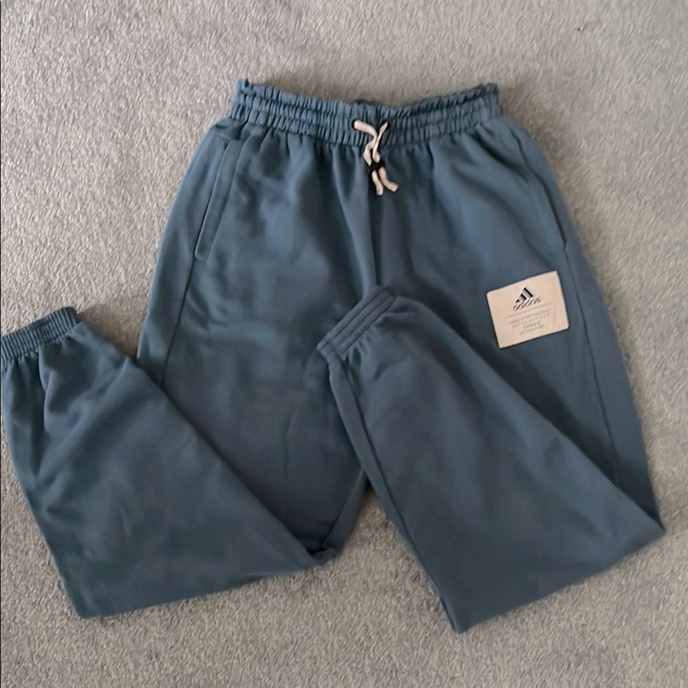 Adidas Women’s Slate Blue Sweatpants Joggers Size S